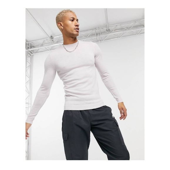 New 💯% MERINO WOOL Sweater by ASOS DESIGN J182 - Picture 3 of 6